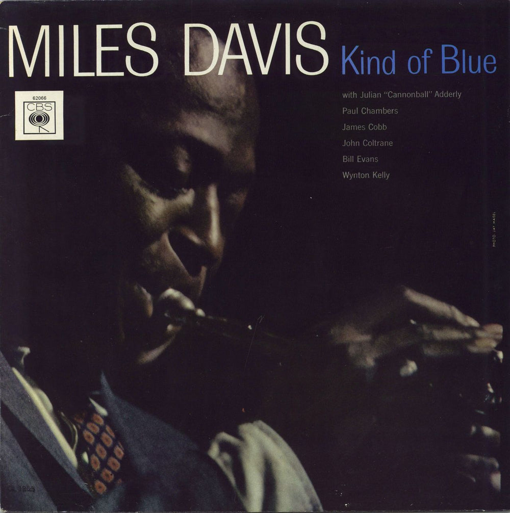 Miles Davis Kind Of Blue - glossy p/s UK vinyl LP album (LP record) 62066