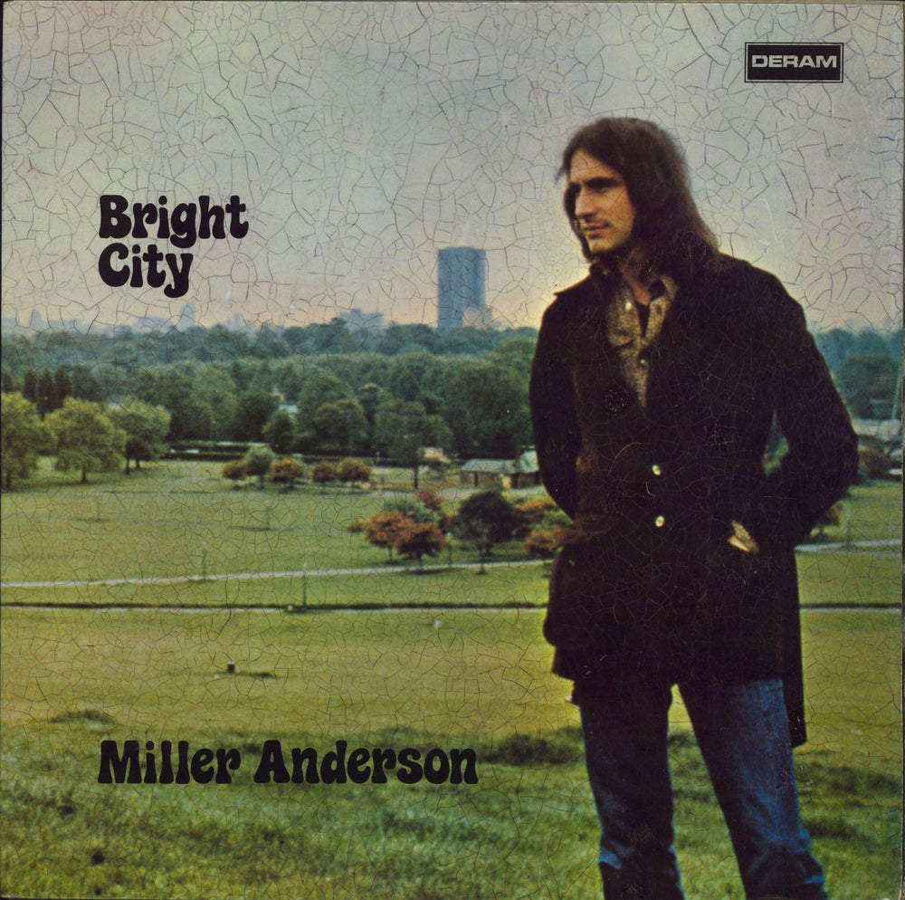 Miller Anderson Bright City UK vinyl LP album (LP record) SDL3