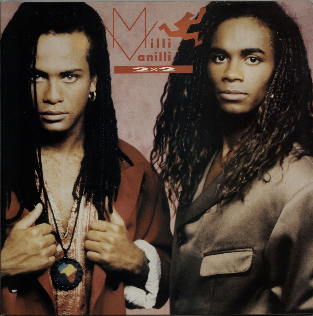 Milli Vanilli 2 x 2 (Two x Two) UK 2-LP vinyl record set (Double LP Album) CTLPD11