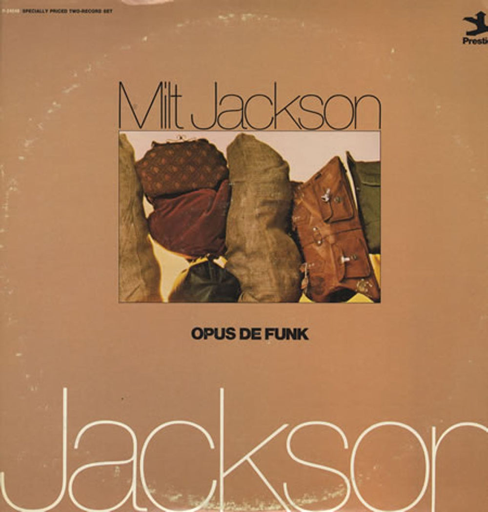 Milt Jackson Opus De Funk US 2-LP vinyl record set (Double LP Album) P-24048