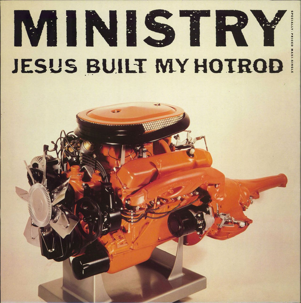 Ministry Jesus Built My Hotrod German 12" vinyl single (12 inch record / Maxi-single) 9362-40211-0