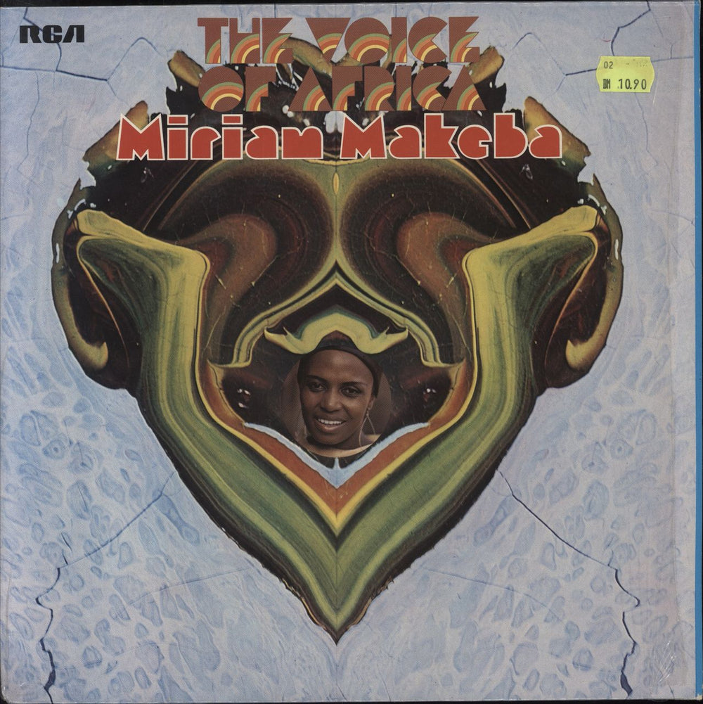 Miriam Makeba The Voice Of Africa German vinyl LP album (LP record) INTS1307