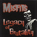 Misfits Legacy Of Brutality - 1989 US vinyl LP album (LP record) PL9-06