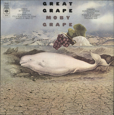 Moby Grape Great Grape UK vinyl LP album (LP record) 64743