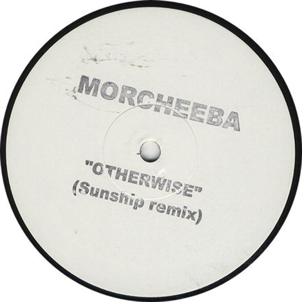 Morcheeba Otherwise - Sunship Remix UK Promo 12" vinyl single (12 inch record / Maxi-single) 0927472810