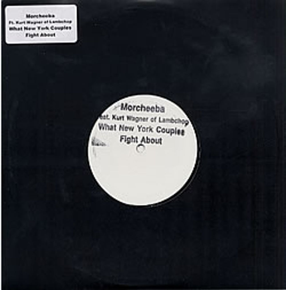 Morcheeba What New York Couples Fight About US Promo 10" vinyl single (10 inch record) 0927441800