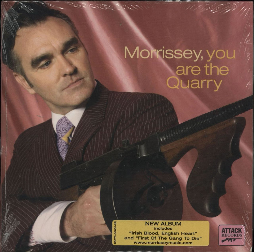 Morrissey You Are The Quarry - Sealed US CD album (CDLP) 06076-86002-2