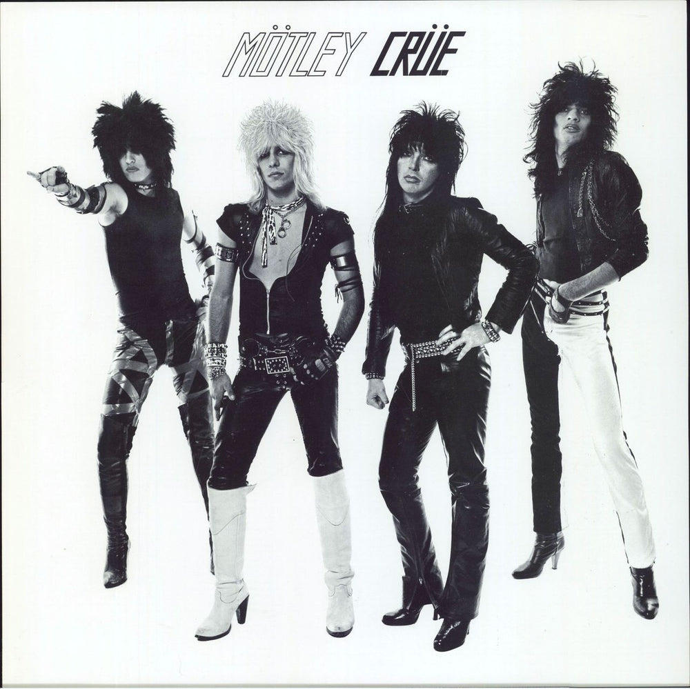 Motley Crue Too Fast For Love - 2nd + Insert 2 US vinyl LP album (LP record)