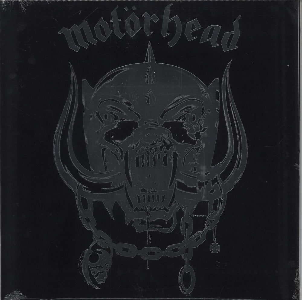 Motorhead Motorhead - White Vinyl - Sealed UK vinyl LP album (LP record) WIK2