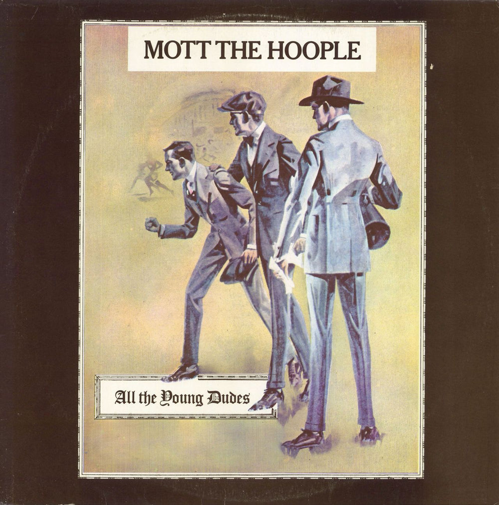 Mott The Hoople All The Young Dudes Australian vinyl LP album (LP record) SBP234243