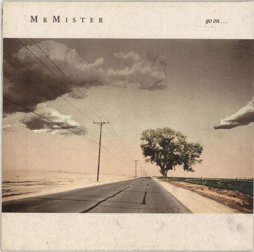 Mr Mister Go On... German vinyl LP album (LP record) PL86276