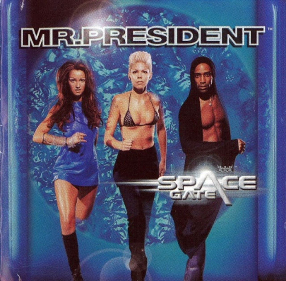 Mr President Space Gate German CD album (CDLP) 398427608-2