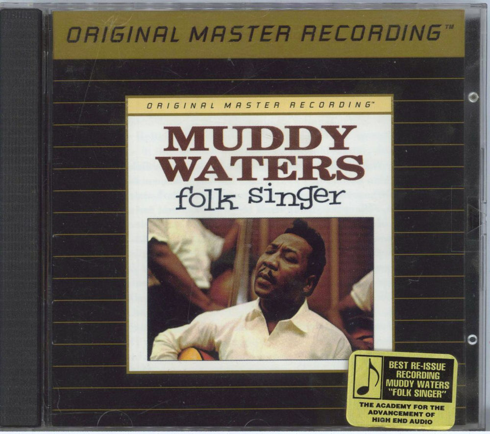 Muddy Waters Folk Singer US CD album (CDLP) UDCD593