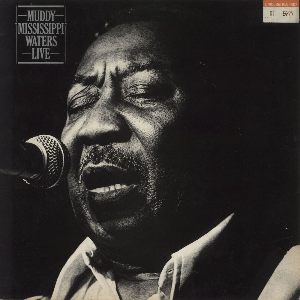 Muddy Waters Muddy "Mississippi" Waters Live UK vinyl LP album (LP record) SKY83422