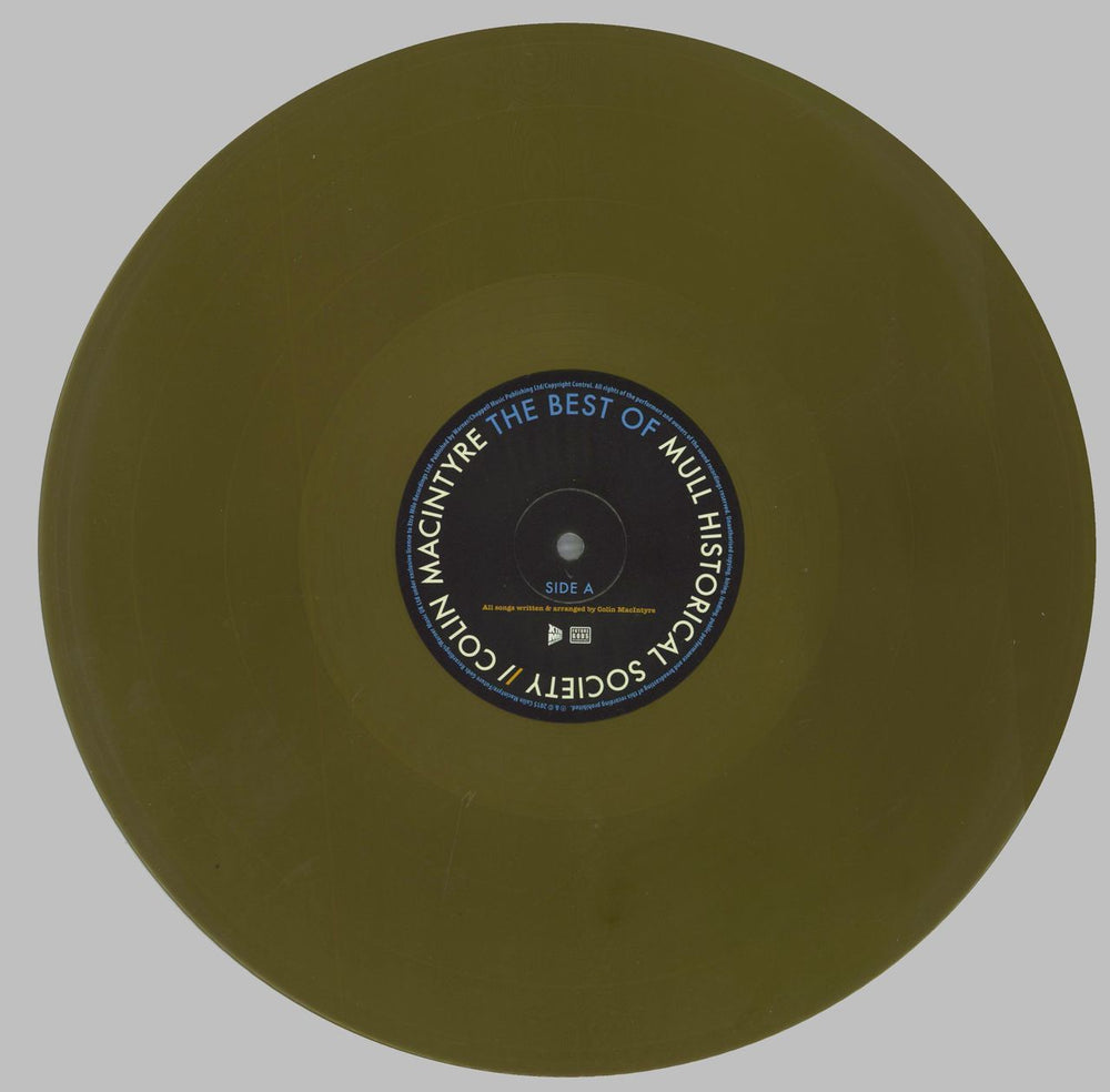 Mull Historical Society The Best Of Mull Historical Society / Colin MacIntyre - Gold vinyl + CD UK 2-LP vinyl record set (Double LP Album) MHS2LTH822063