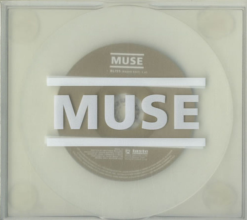 Muse Bliss UK Promo CD single (CD5 / 5") MUSE17