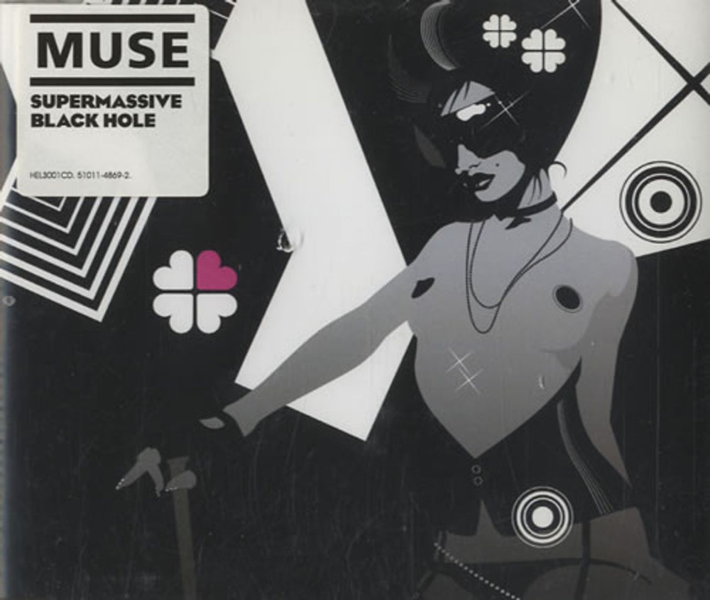 Muse Supermassive Black Hole UK CD single (CD5 / 5") HEL3001CD