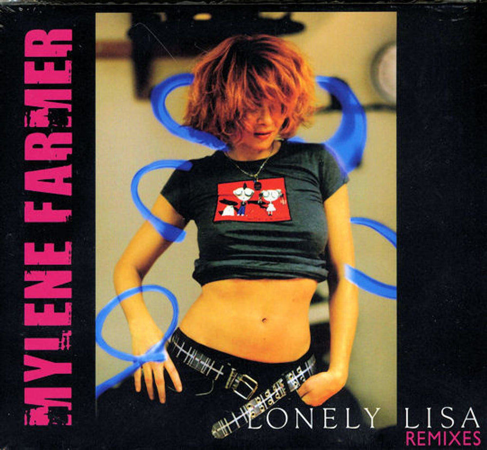 Mylene Farmer Lonely Lisa - Remixes French 12" vinyl single (12 inch record / Maxi-single) 2775373