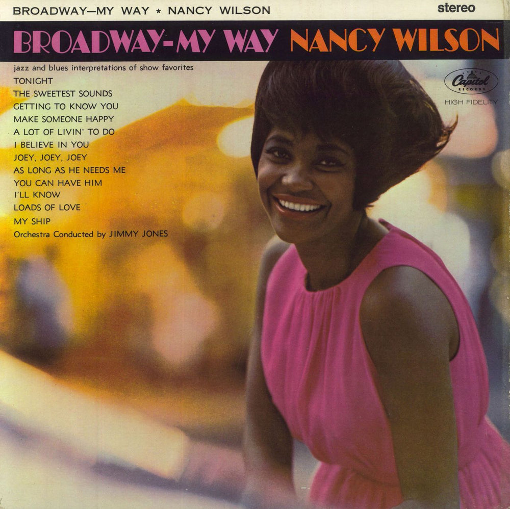 Nancy Wilson (Jazz) Broadway - My Way UK vinyl LP album (LP record) ST1828