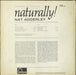 Nat Adderley Naturally! UK vinyl LP album (LP record)