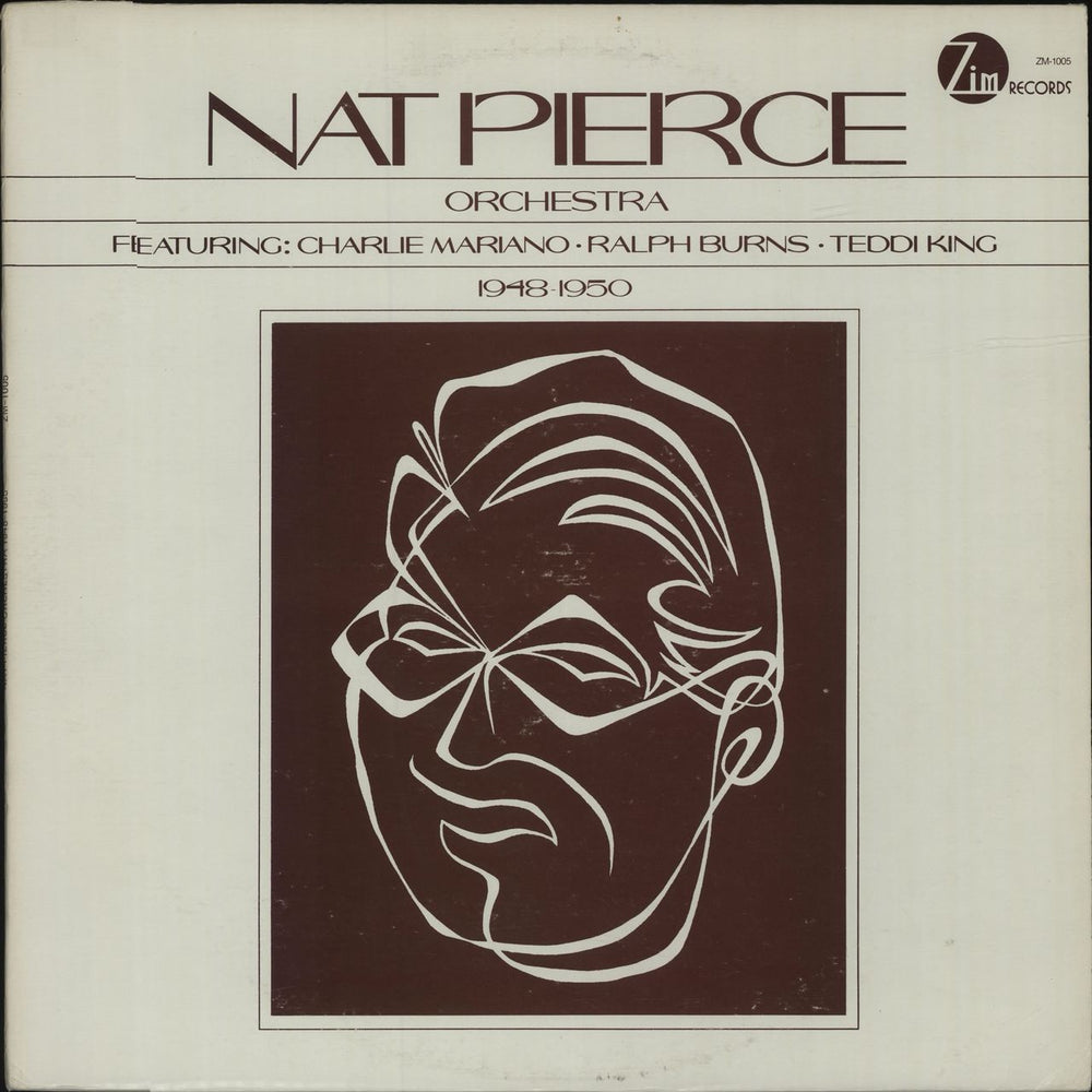 Nat Pierce 1948 -1950 US vinyl LP album (LP record) ZM-1005