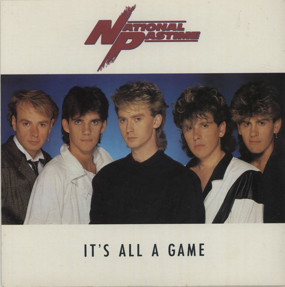 National Pastime It's All A Game UK 7" vinyl single (7 inch record / 45) SPELL10