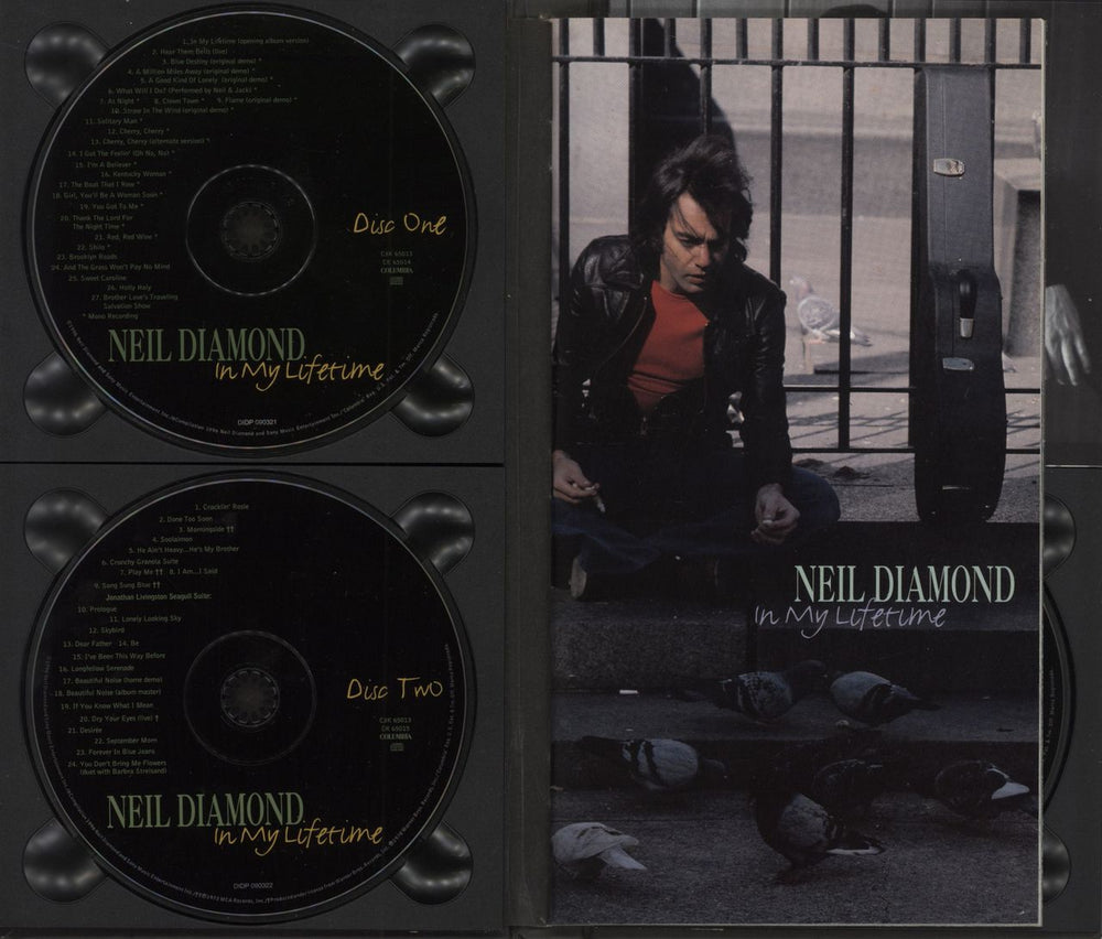 Neil Diamond In My Lifetime US CD Album Box Set NDIDXIN788704