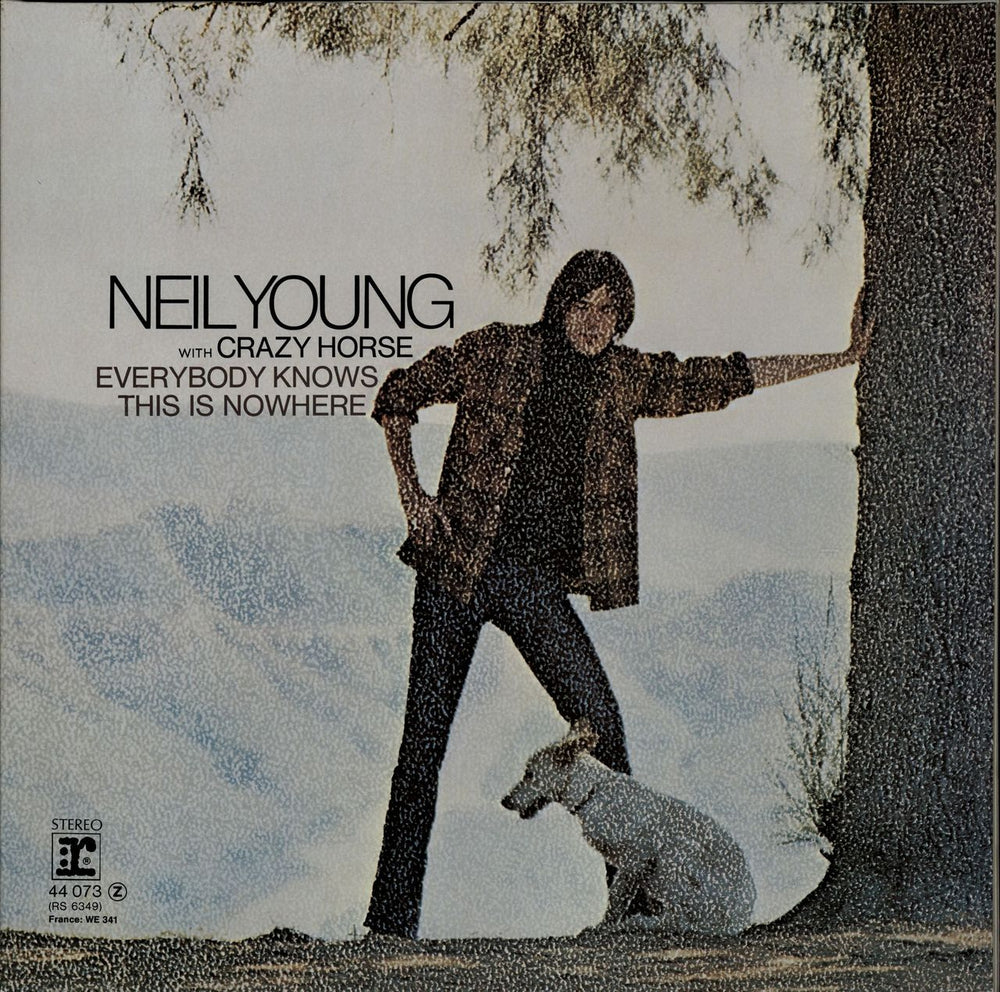 Neil Young Everybody Knows This Is Nowhere German vinyl LP album (LP record) 44073