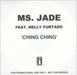 Nelly Furtado Ching Ching UK Promo CD-R acetate CDR ACETATE