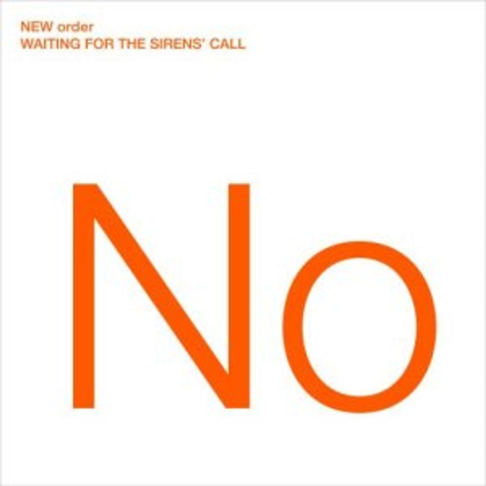 New Order Waiting For The Sirens Call UK CD album (CDLP) 2564622022