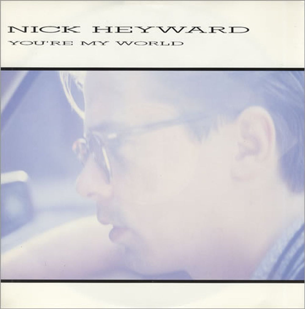 Nick Heyward You're My World UK 12" vinyl single (12 inch record / Maxi-single) W7758T