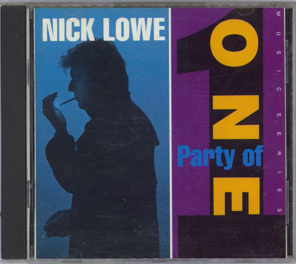 Nick Lowe Party Of One US CD album (CDLP) 926132-2