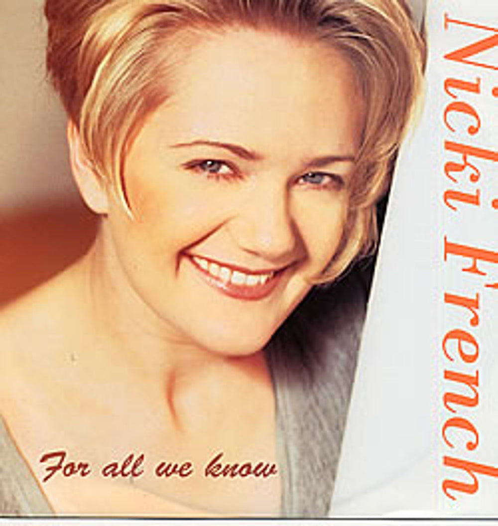 Nicki French For All We Know UK 12" vinyl single (12 inch record / Maxi-single) BAGST4