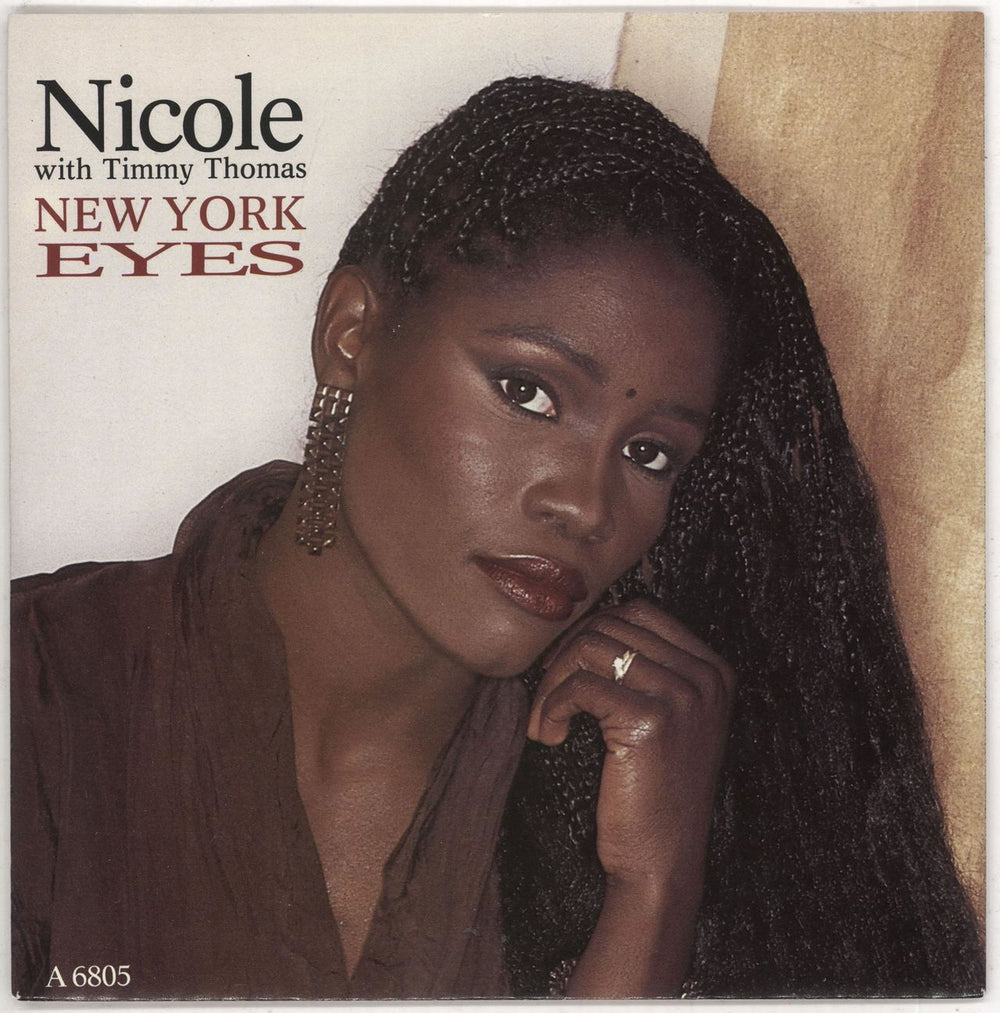 Nicole (UK) New York Eyes UK 7" vinyl single (7 inch record / 45) A6805