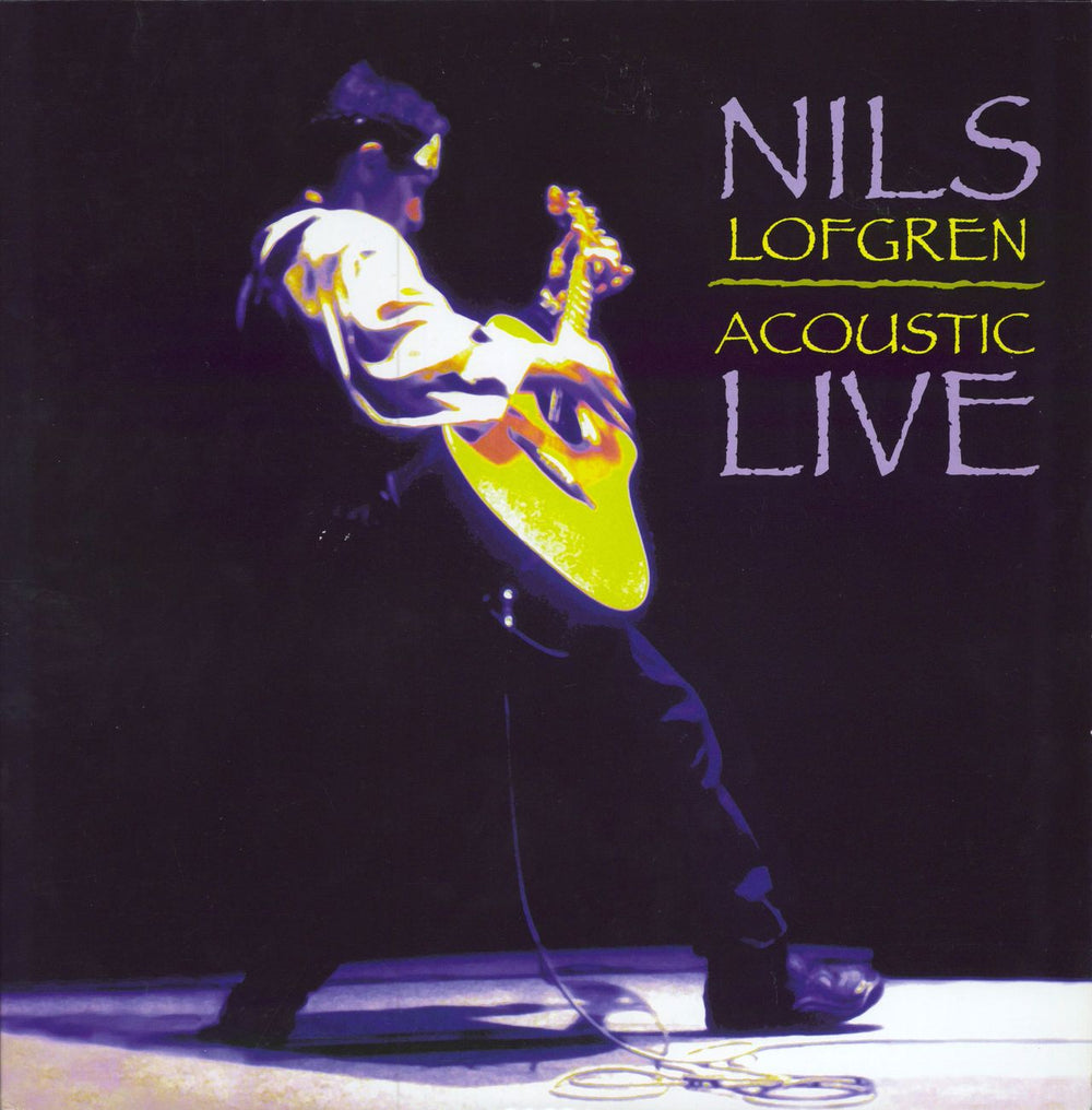 Nils Lofgren Acoustic Live - 200gm US 2-LP vinyl record set (Double LP Album) APP090