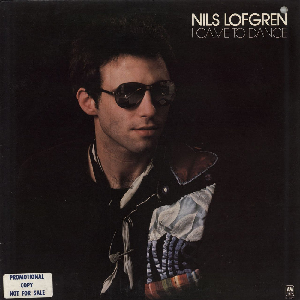 Nils Lofgren I Came To Dance US Promo vinyl LP album (LP record) SP-4628