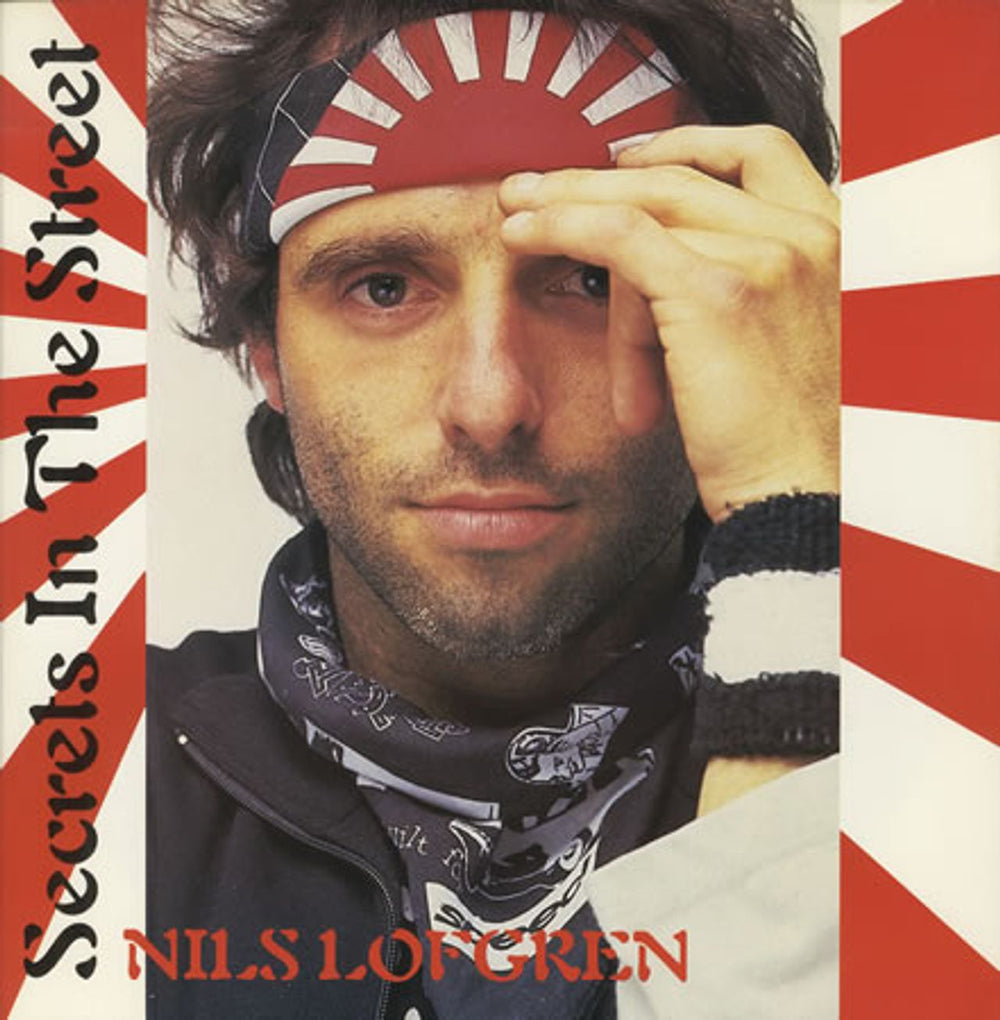 Nils Lofgren Secrets In The Streets UK 12" vinyl single (12 inch record / Maxi-single) TOWT68