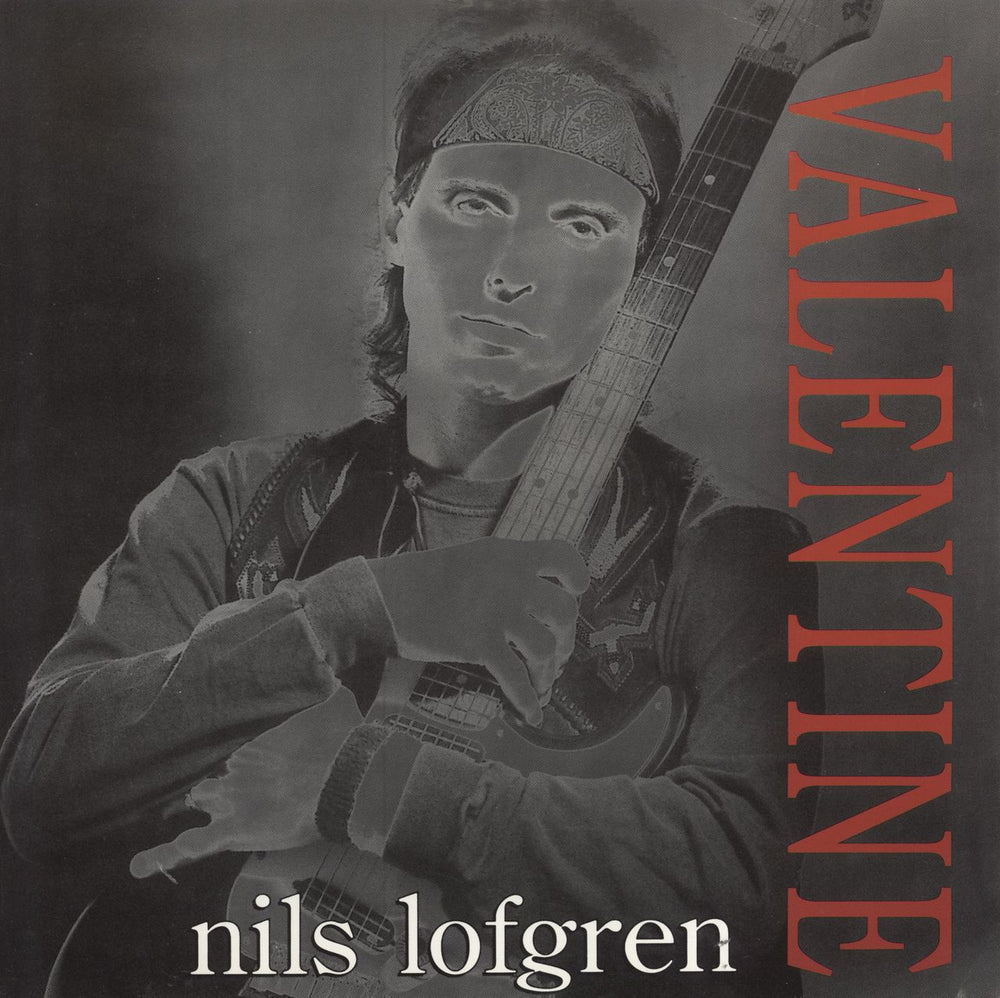 Nils Lofgren Valentine UK 12" vinyl single (12 inch record / Maxi-single) ESST2002