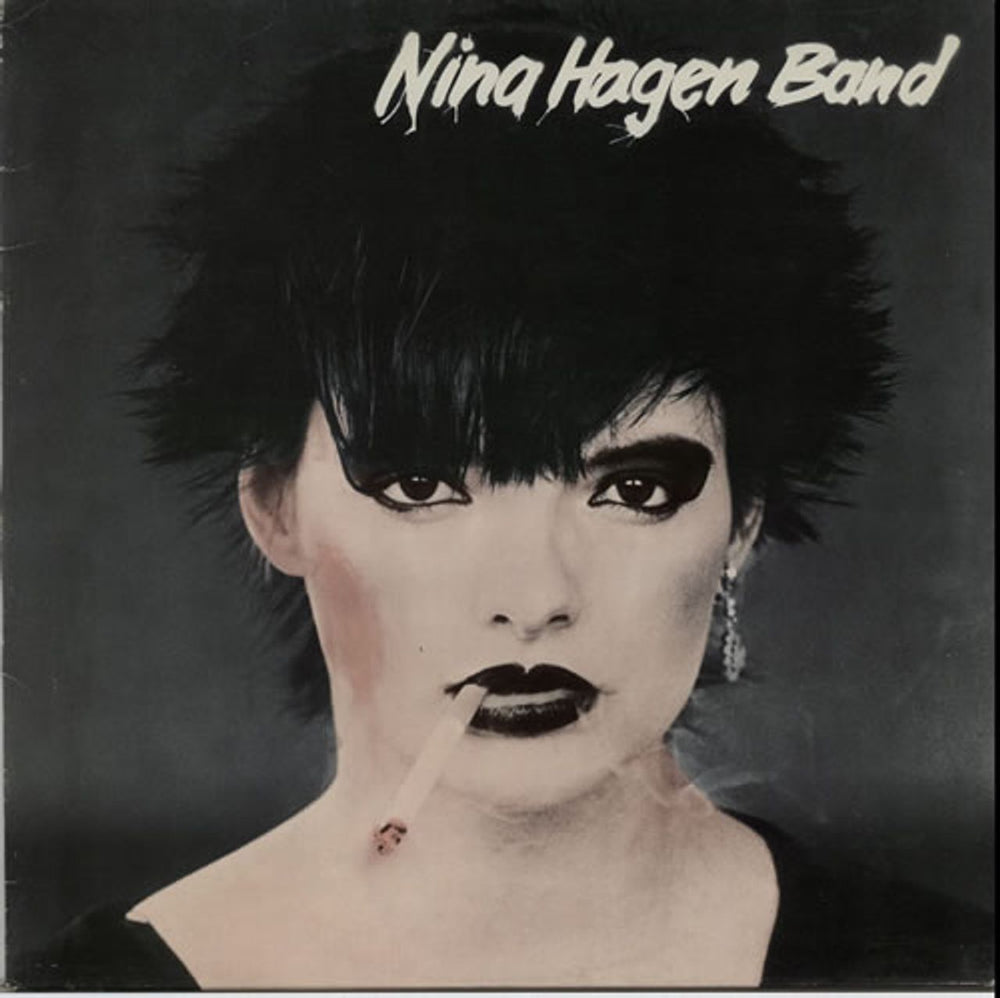 Nina Hagen Nina Hagen Band + Lyric Insert German vinyl LP album (LP record) CBS83136