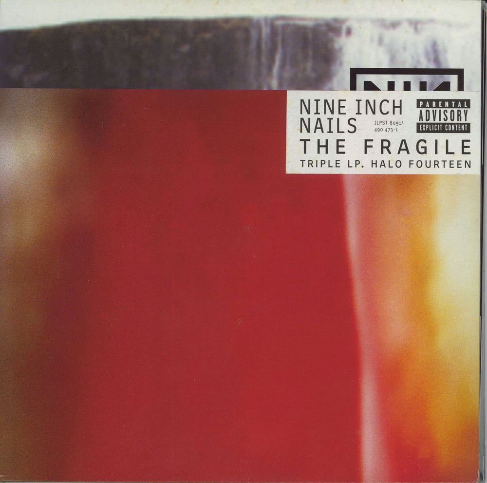 Nine Inch Nails The Fragile UK 3-LP vinyl record set (Triple LP Album) 490473-1