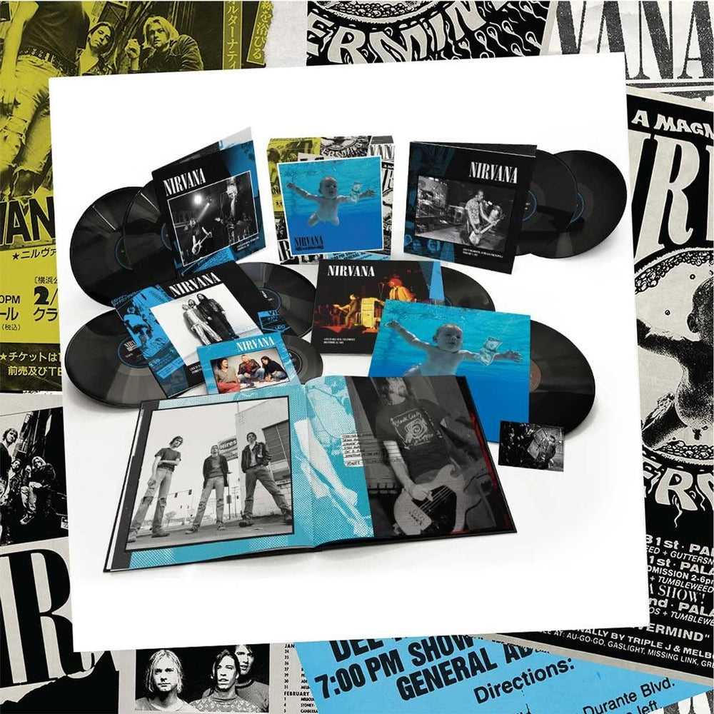 Nirvana (US) Nevermind - 30th Anniversary Super Deluxe 8-LP Box Set - Sealed UK Vinyl Box Set 3597986