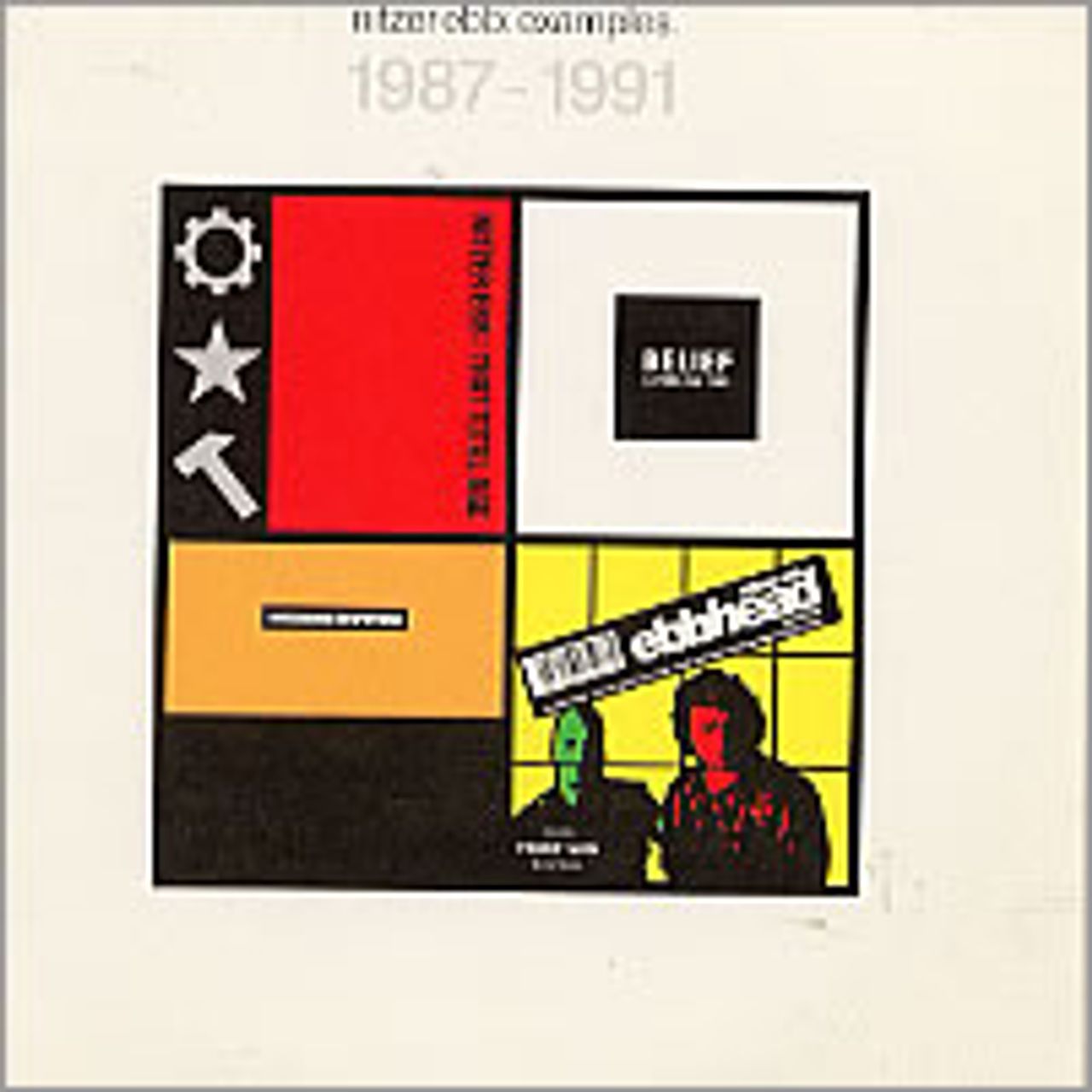 Nitzer Ebb Examples EP UK CD single (CD5 / 5") LCDSTUMM118
