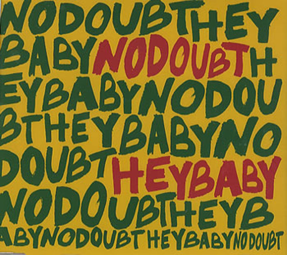 No Doubt Hey Baby UK CD single (CD5 / 5") 4976682