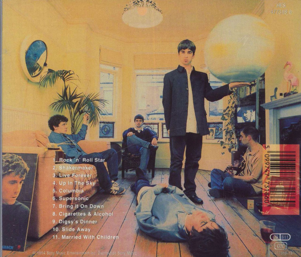 Oasis Definitely Maybe - Special Limited Edition Austrian 2 CD album set (Double CD) 5099747731860