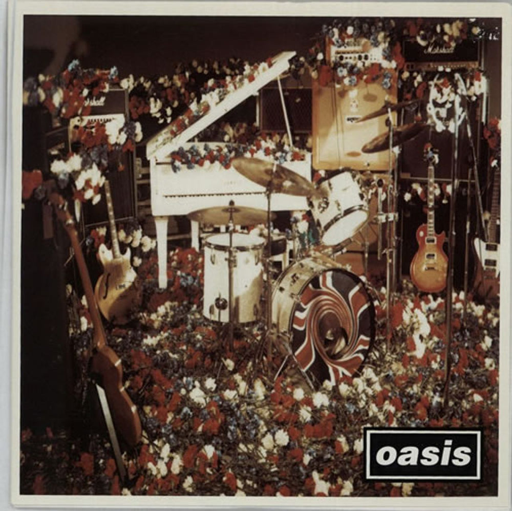 Oasis Don't Look Back In Anger + Insert UK 7" vinyl single (7 inch record / 45) CRE221