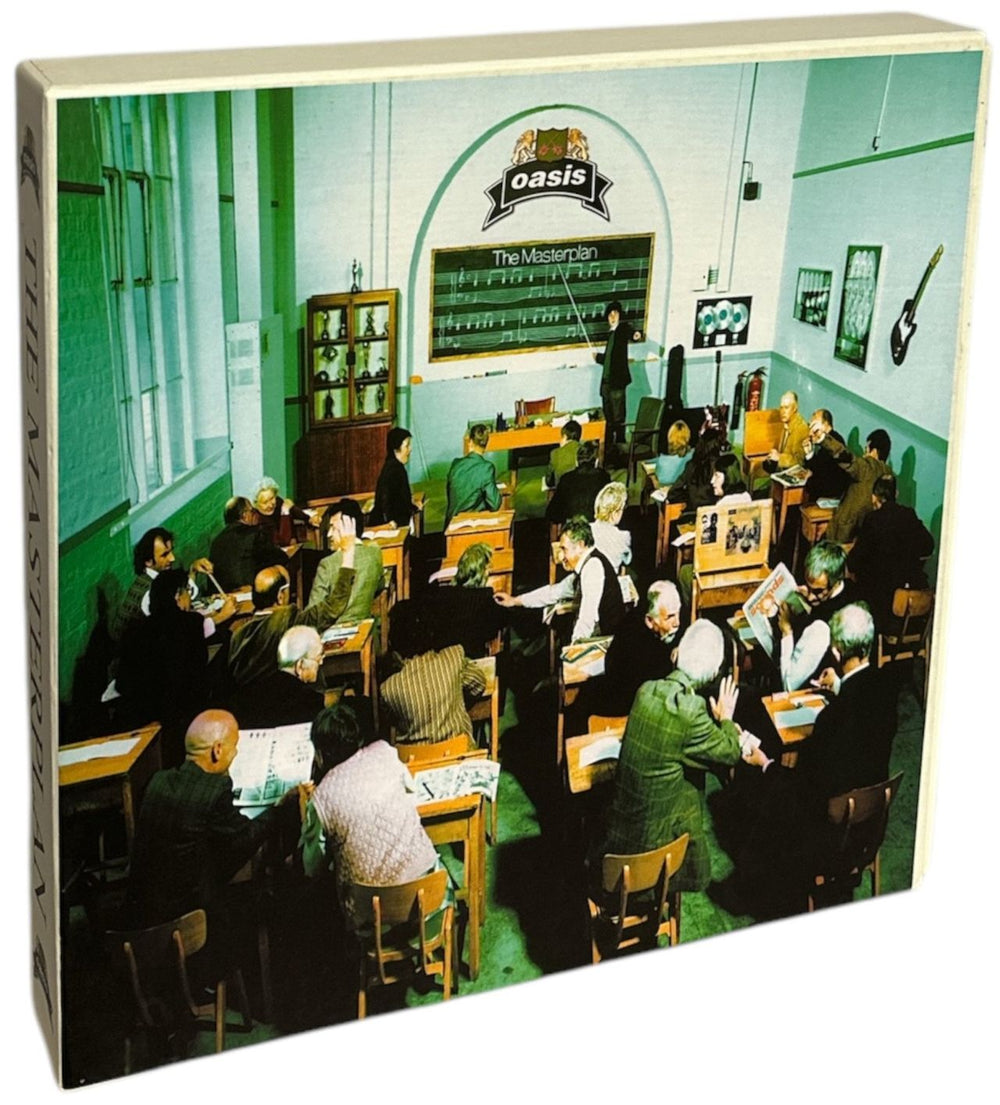 Oasis The Masterplan UK Promo Vinyl Box Set CRELX241