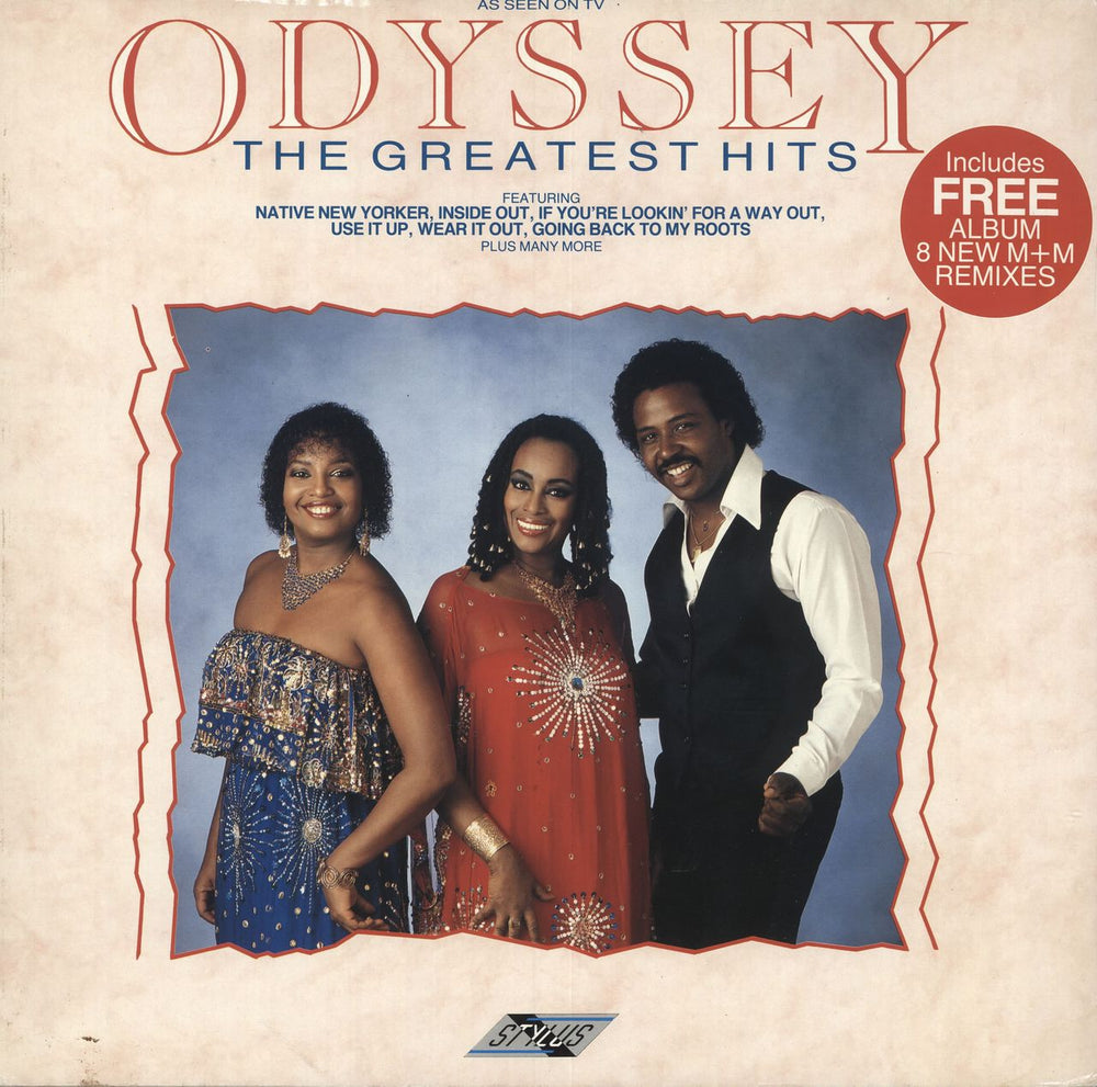 Odyssey The Greatest Hits + Bonus M+M Remixes UK 2-LP vinyl record set (Double LP Album) SMR735