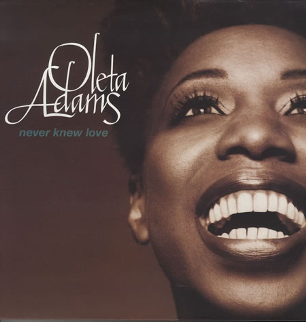 Oleta Adams Never Knew Love UK 12" vinyl single (12 inch record / Maxi-single) OLEX9