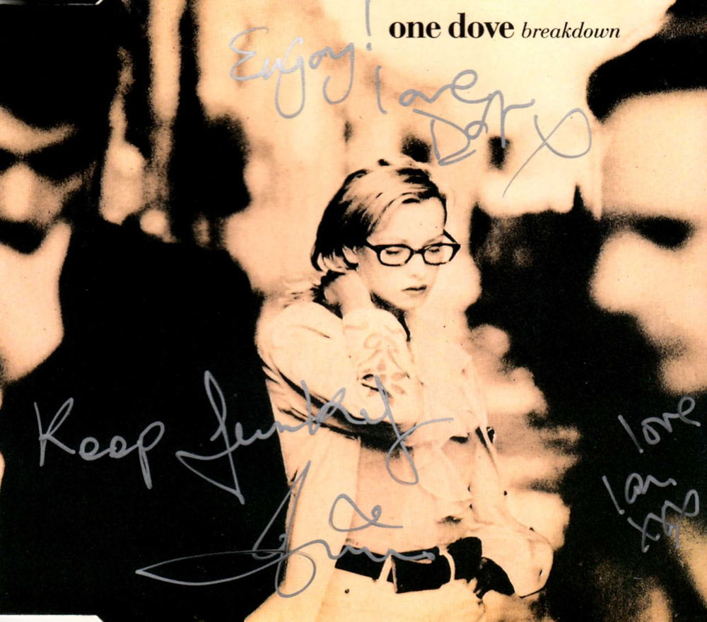 One Dove Breakdown - Autographed UK CD single (CD5 / 5") BOICD15