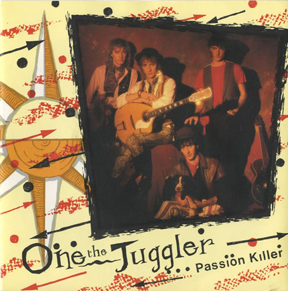 One The Juggler Passion Killer UK 7" vinyl single (7 inch record / 45) RG107